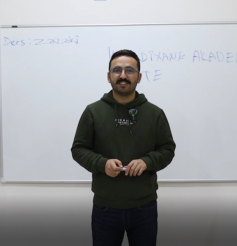 Abdullah Narin - Zazaca dilbilimi üzerine çalışmakta ve Zazaca dersleri vermektedir.